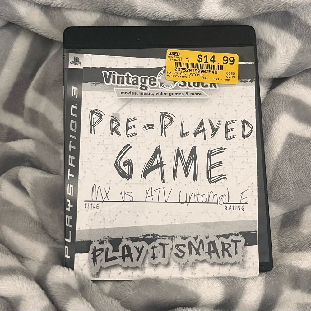 MX vs. ATV Untamed (Sony PlayStation 3)